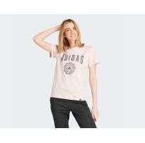 Футболка женская Adidas Pink Collegiate Graphic Tee IZ1158_image_8