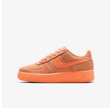 Дитячі кросівки NIKE AIR FORCE 1 SUEDE ORANGE PULSE (GS)