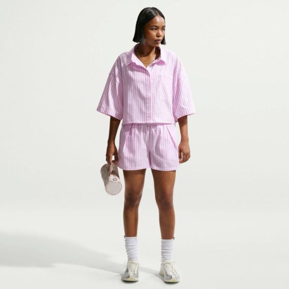 Жіноча сорочка NIKE W NSW OFFLN WVN PPLN STRP SS_image_3