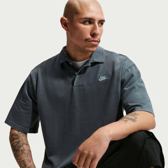 Чоловіче поло NIKE M NK CLUB JERSEY POLO WASHED_image_3