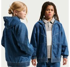 Дитяча толстовка NIKE K NSW WR DENIM FZ JACKET