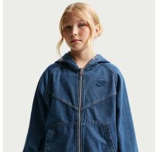 Дитяча толстовка NIKE K NSW WR DENIM FZ JACKET