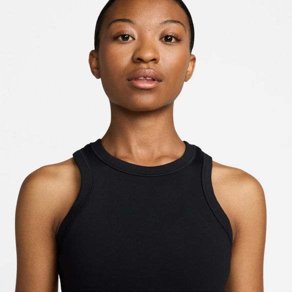 Женская майка NIKE W NK ONE FITTED DF CROP TANK_image_4