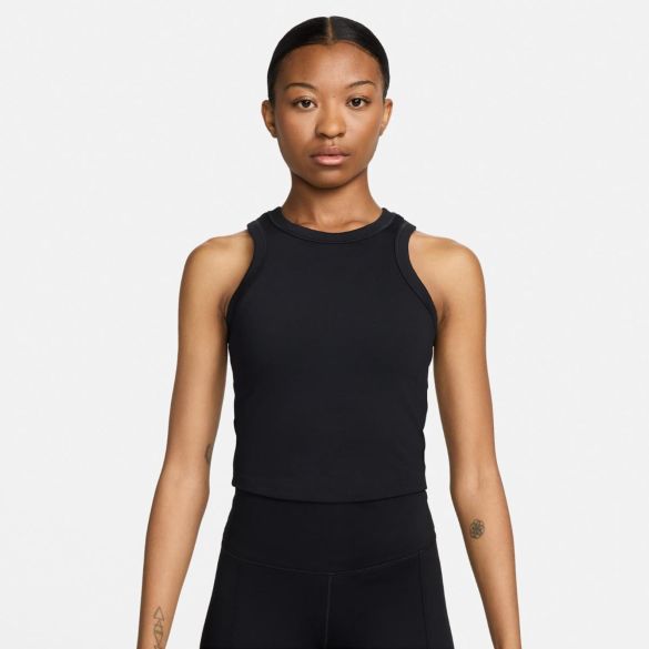 Женская майка NIKE W NK ONE FITTED DF CROP TANK_image_6