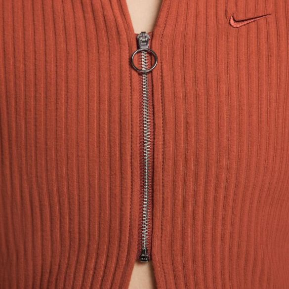 Женская толстовка NIKE W NSW CHLL KNT RIB FZ CRDGN_image_5