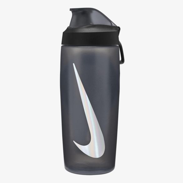 Пляшка NIKE REFUEL BOTTLE LOCKING LID 18 OZ ANTHRACITE/BLACK/SILVER IRIDESCENT 18OZ