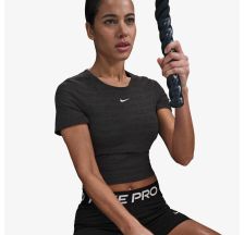Жіноча футболка NIKE W NP DF SS TOP AOJ GG