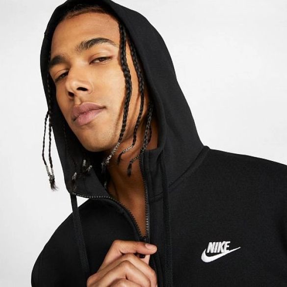 Толстовка Nike M Nsw Club Hoodie Fz Bb BV2645-010_image_4